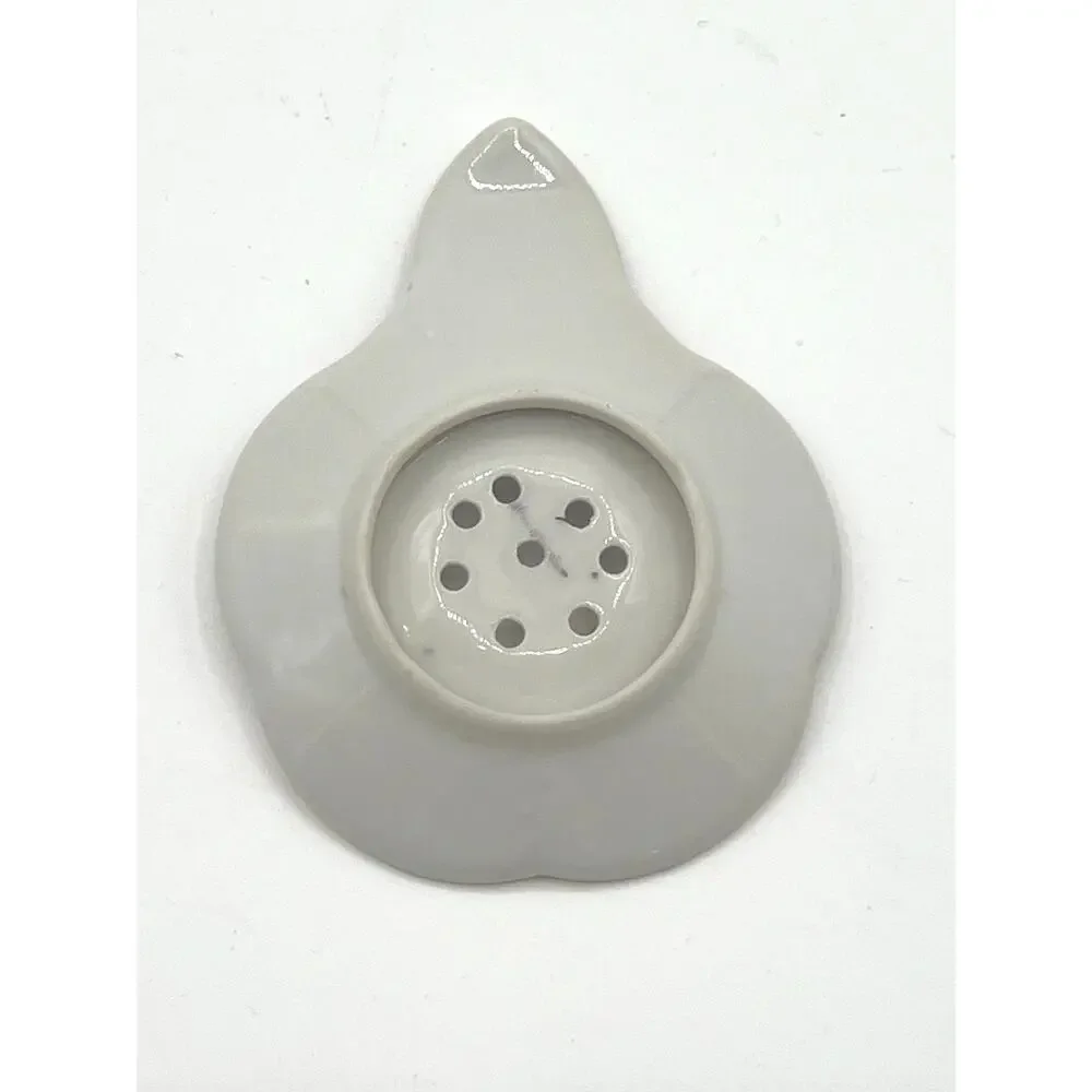 Vintage China Tea Strainer White with Roses Tea Party Cupa‎